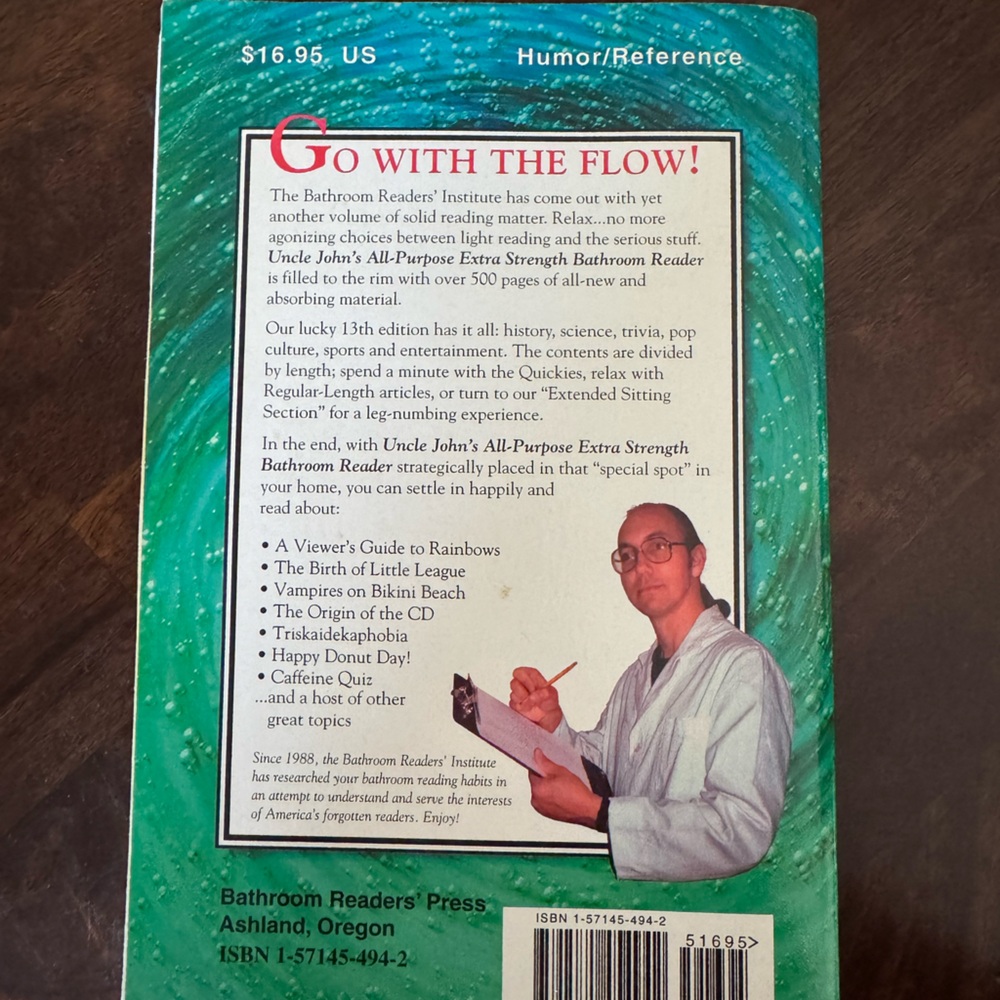 All-Purpose Bathroom Reader - Green - Picture 2 of 4